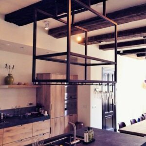 Keuken rek van staal