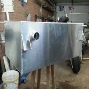 Aluminium tank reparatie